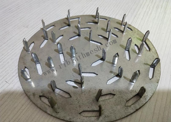 13.5mm Length Of Spikes Galvanized Anti Split Plates 5" Diameter